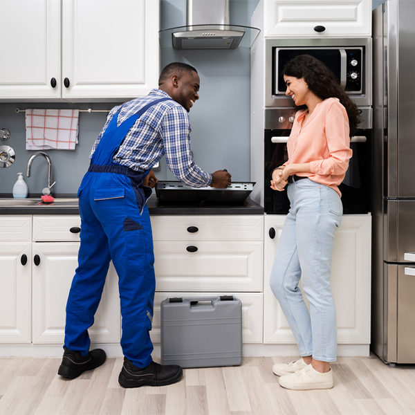 can you provide an estimate for cooktop repair before beginning any work in Powell